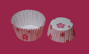 オーブンクッカー(柄物)マフィンカップ 桜柄