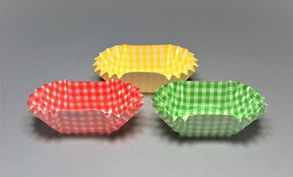 お惣菜カップ 小判型